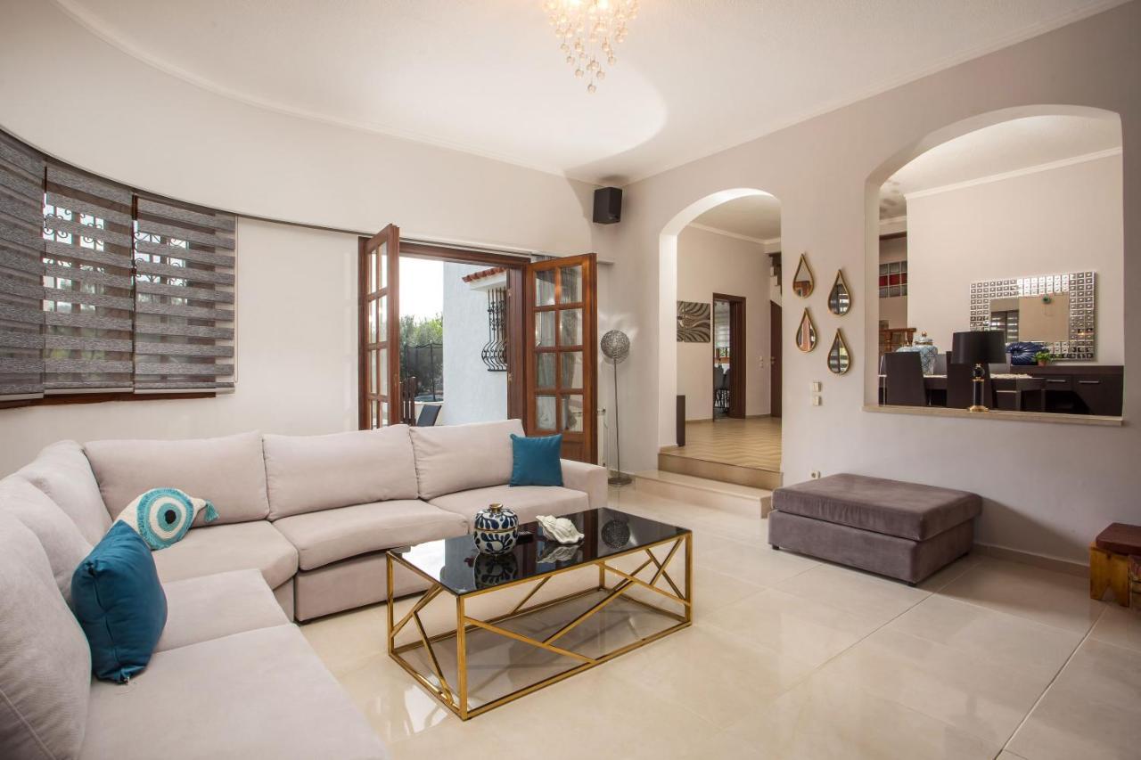 Hriska Luxury Villa Ιξιά Εξωτερικό φωτογραφία