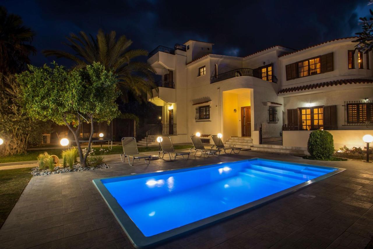 Hriska Luxury Villa Ιξιά Εξωτερικό φωτογραφία